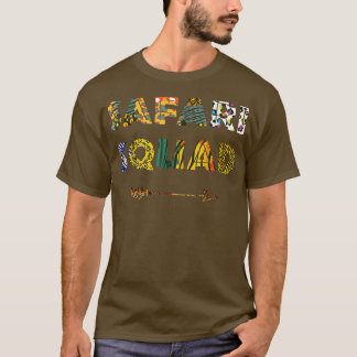 Safari Squad African Family Vacation Summer Vacay T-Shirt