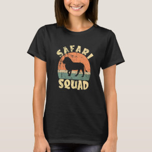 Safari Squad Wild Animal Jungle Africa Zoo Animal  T-Shirt