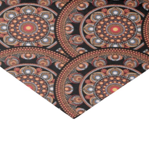 Safari Sunset Bohemian Star Fall Mandala Art Deco Tissue Paper
