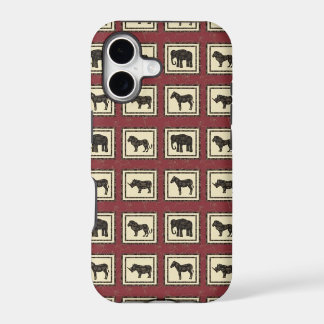 Safari Tiles iPhone 17 Case