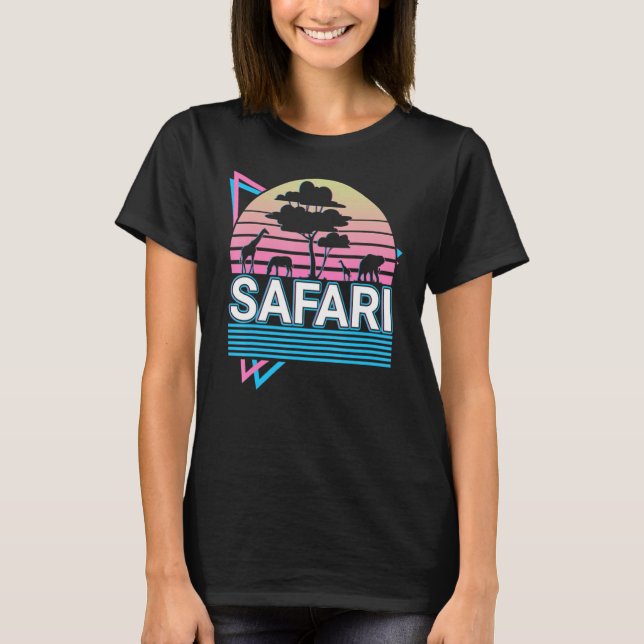 Safari Tour Guide Africa 1 T-Shirt (Front)