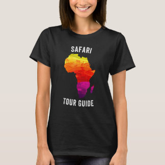 Safari Tour Guide Africa Safari Tourist Vacation C T-Shirt
