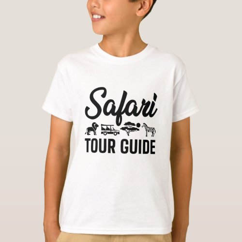 Safari Tour Guide T_Shirt