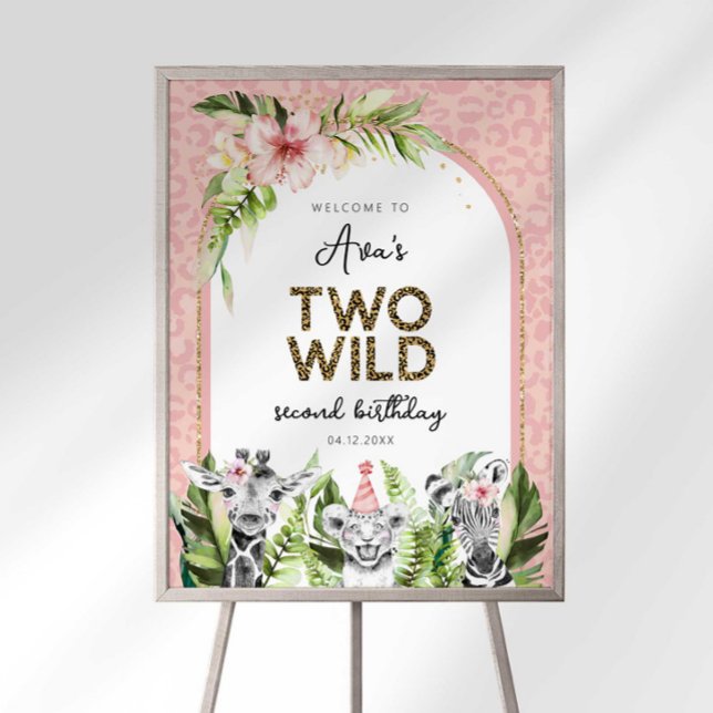 Safari Two Wild Welcome Sign (Creator Uploaded)