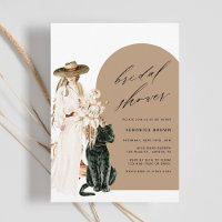 Safari Wild Leopard Boho Lady Bridal Shower