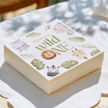Safari Wild One 1st Birthday