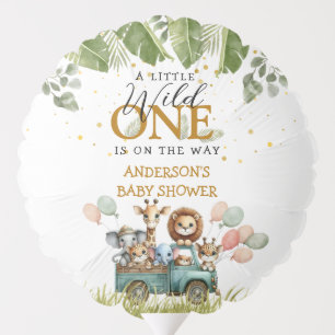 Safari Wild One Baby Shower Balloon
