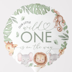Safari Wild One Baby Shower Balloon