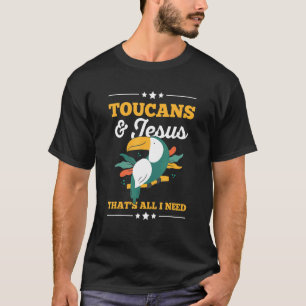 Safari Wildlife Toucan For A Toucan Birder T-Shirt