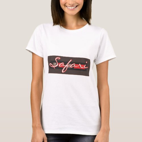 Safari zebra design t_shirts for men women  kids