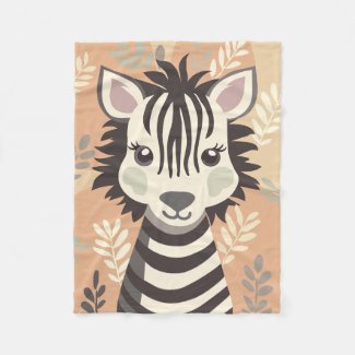 Safari Zebra Neutral Boho Nursery 