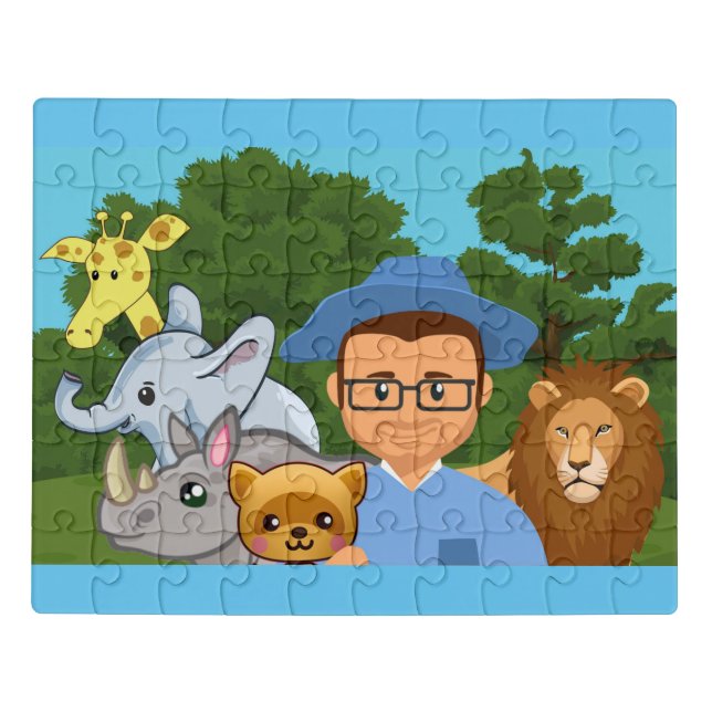 Safari Zoo Jigsaw Puzzle (Puzzle Horizontal)