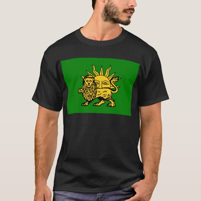 Safavid Dynasty Flag (1576-1747) T-Shirt (Front)