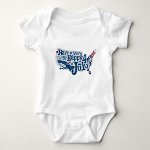 Safe And Happy 4th Of July Baby Bodysuit