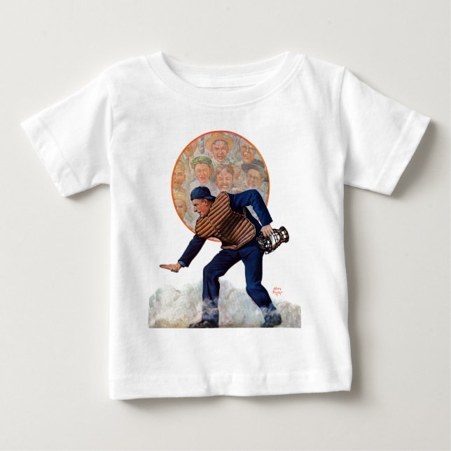 Safe at the Plate Baby T-Shirt (Front)