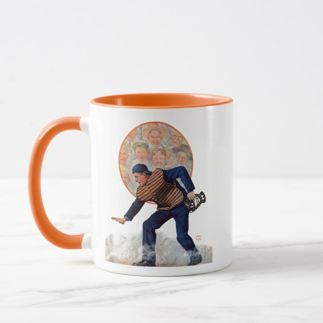 Safe at the Plate Mug (Left)