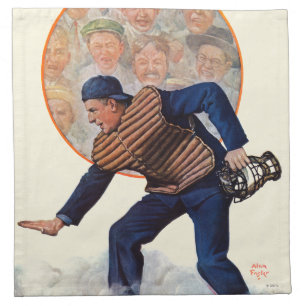 Safe at the Plate Napkin