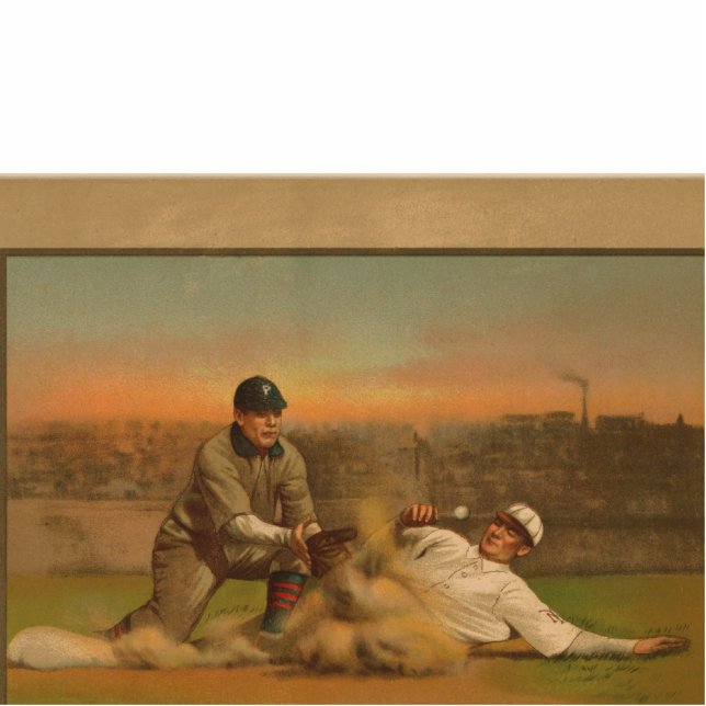 Safe At Third Statuette (Front)