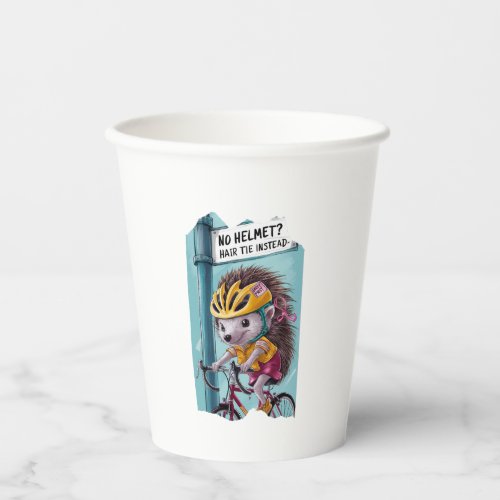 Safe cycling paper cups