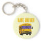 Safe Driver School Bus Driver Keyring