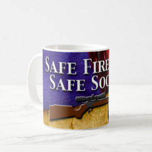 Safe Firearms, Safe Society Coffee Mug