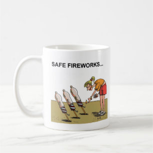 Safe Fireworks mug