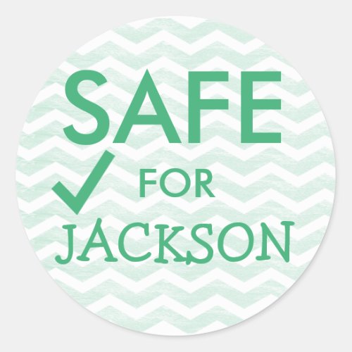 Safe Food Stickers for Special Diets