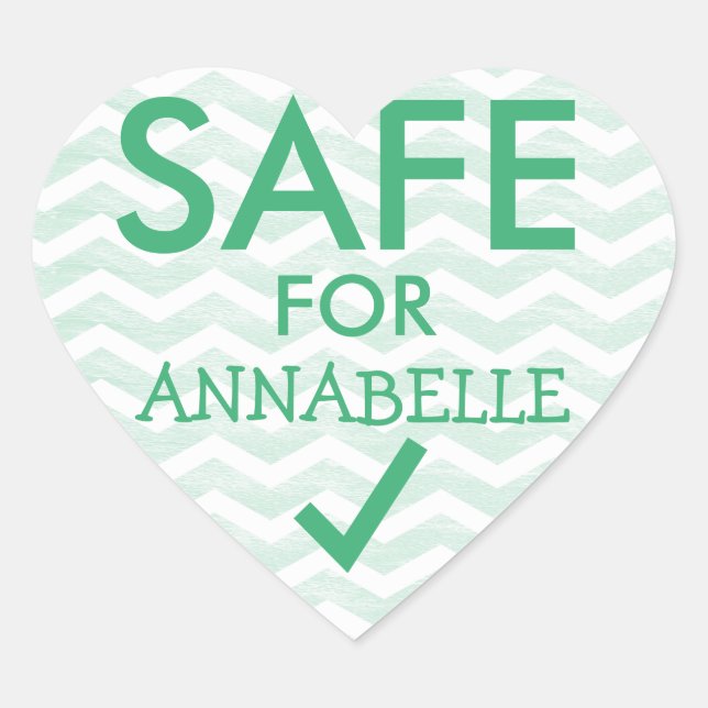 Safe Food Stickers for Special Diets (Front)