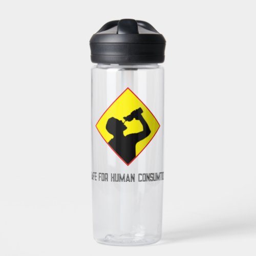 Safe for human consumption water bottle