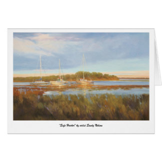 "Safe Harbor" by artist Sandy Nelson Cards