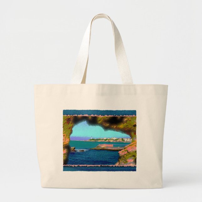 Safe Harbor Large Tote Bag (Front)