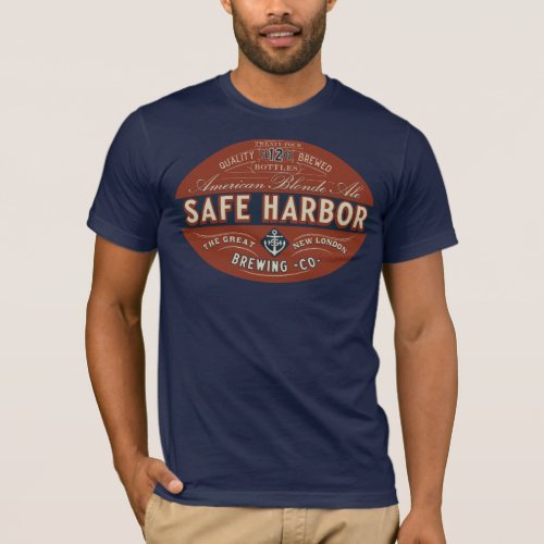 Safe Harbor Round Medalion 2 T_Shirt