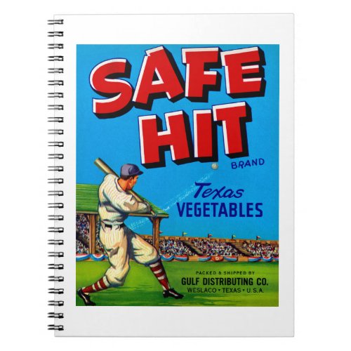 Safe Hit Notebook