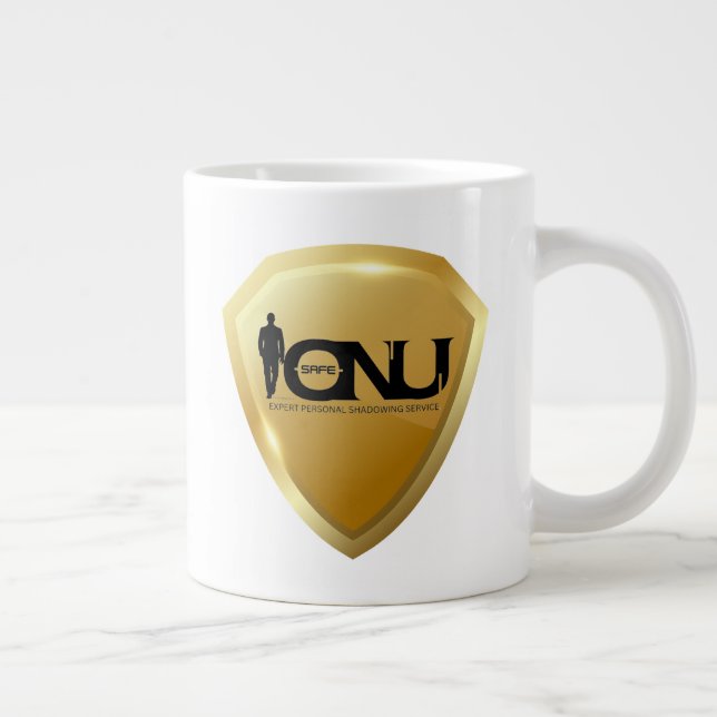Safe-IonU Agent Shield Mission Jumbo Mugs  (Right)