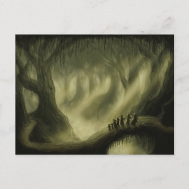 safe passage fantasy landscape postcard (Front)