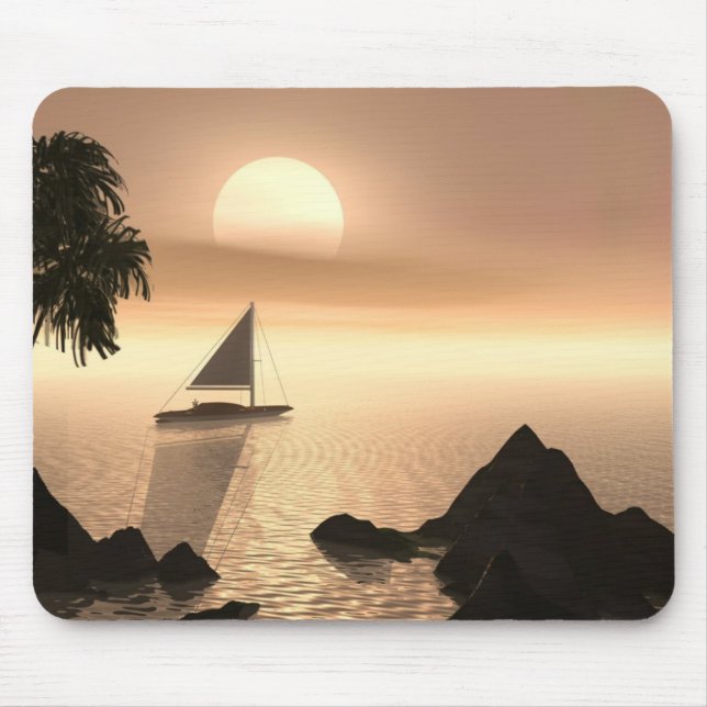 Safe Passage Mouse Pad (Front)