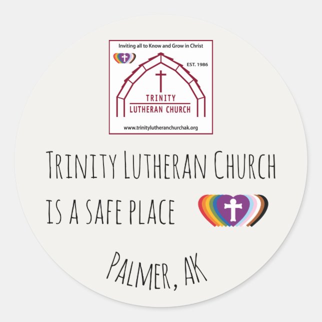 Safe Place Sticker Set  (Front)