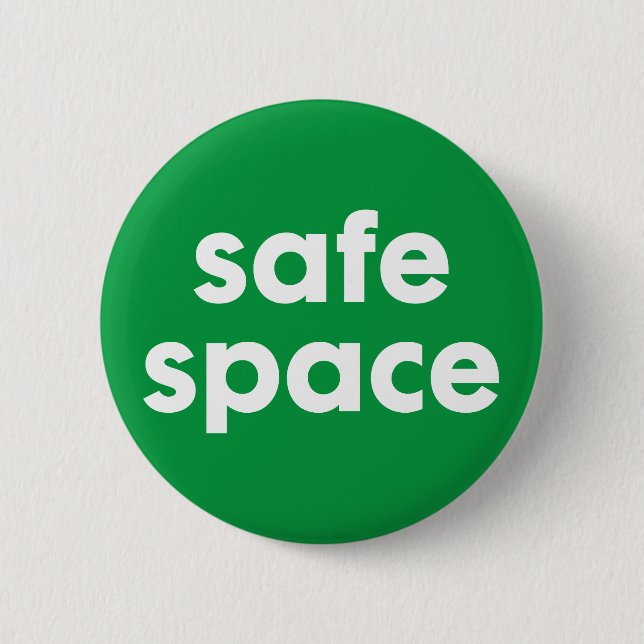 Safe Space Badge Button (Front)