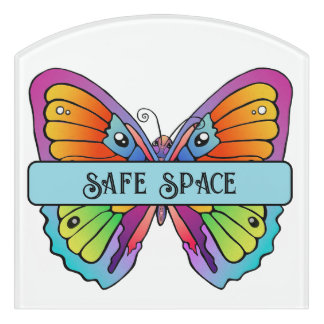 Safe Space Door Sign