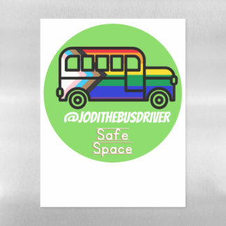 Safe Space Magnetic Dry Erase Sheet green
