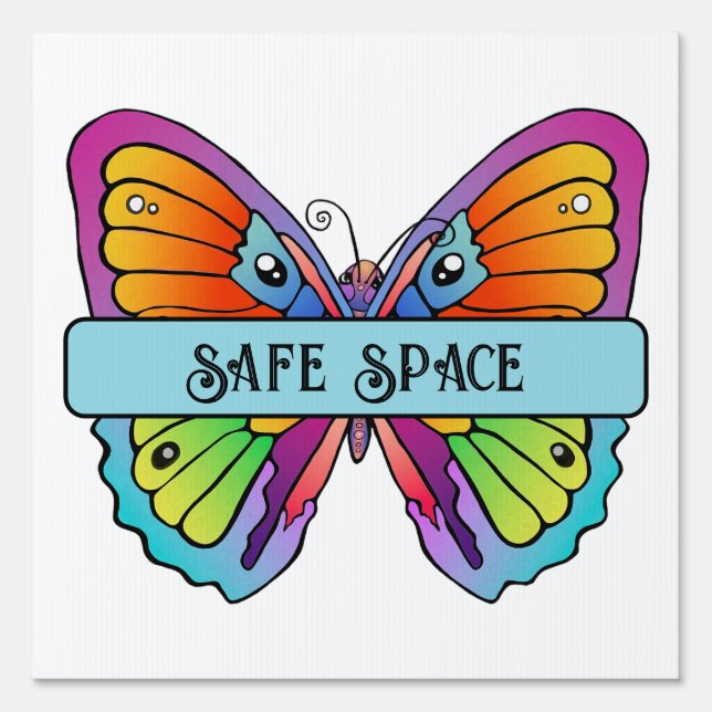 Safe Space Sign (Front)