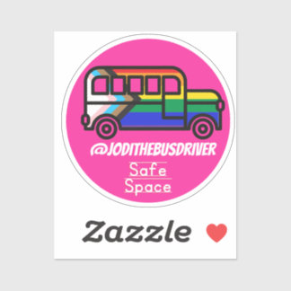 Safe space sticker