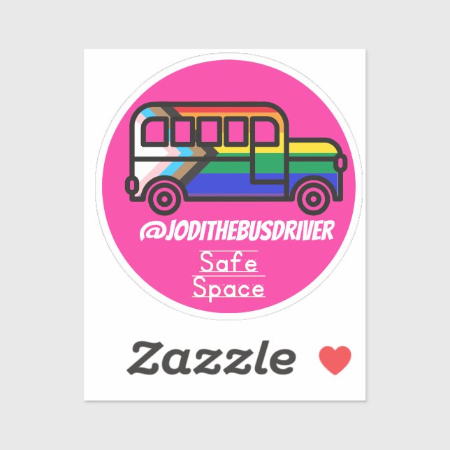 Safe space sticker (Sheet)