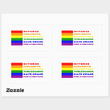 Safe Space Sticker LGBTQ+ decal