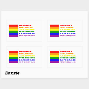 Safe Space Sticker LGBTQ+ decal