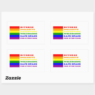 Safe Space Sticker LGBTQ+ decal