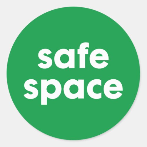 Safe Space Stickers