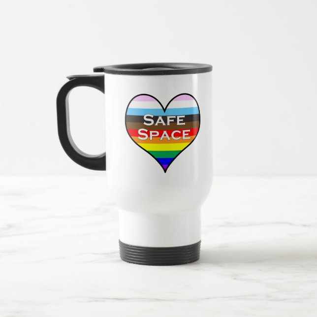 Safe Space Travel Mug (Left)