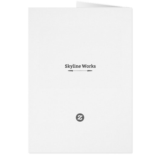 Safe Travels Blank Greeting Card (Back)