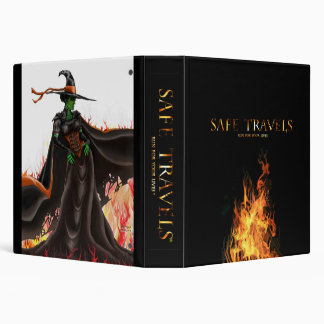 SAFE TRAVELS Cover logo binder